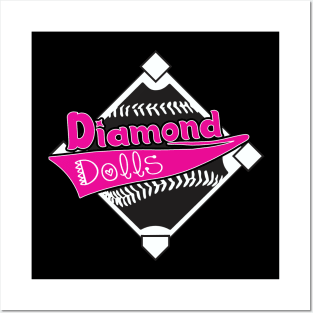 Diamond Dolls Softball Posters and Art